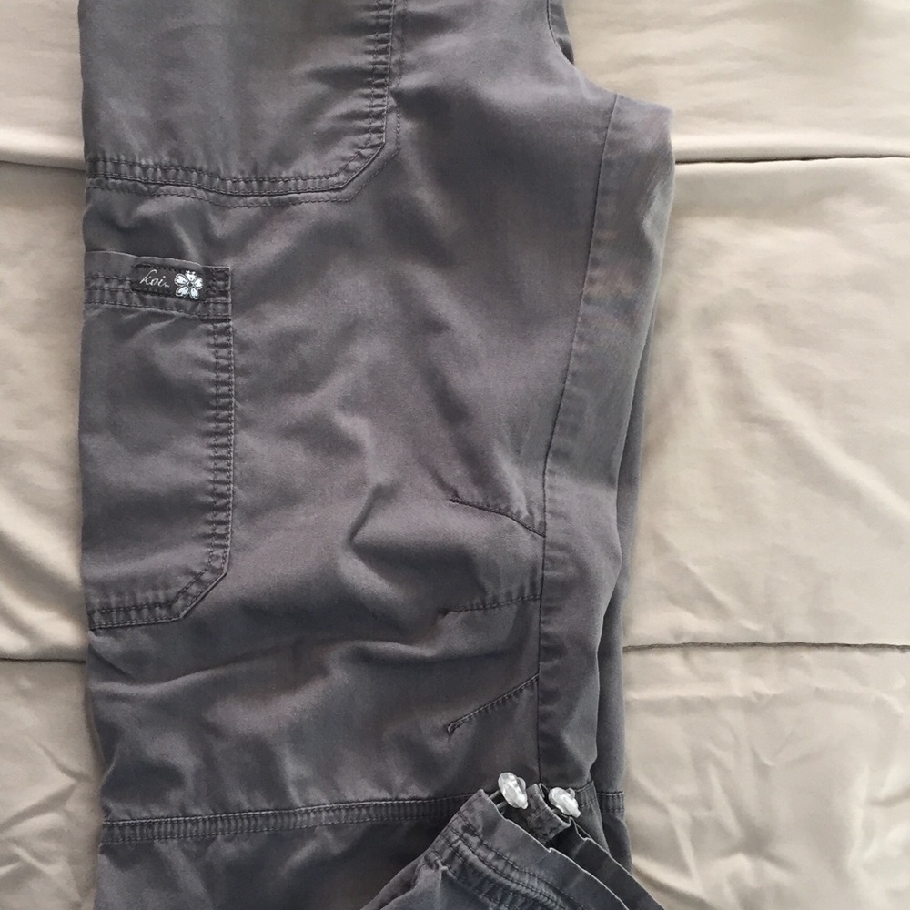 Koi cargo scrub pants